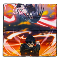 Dueling Guard Mustang Rage 2-Player Stitched Edge Cloth Playmat